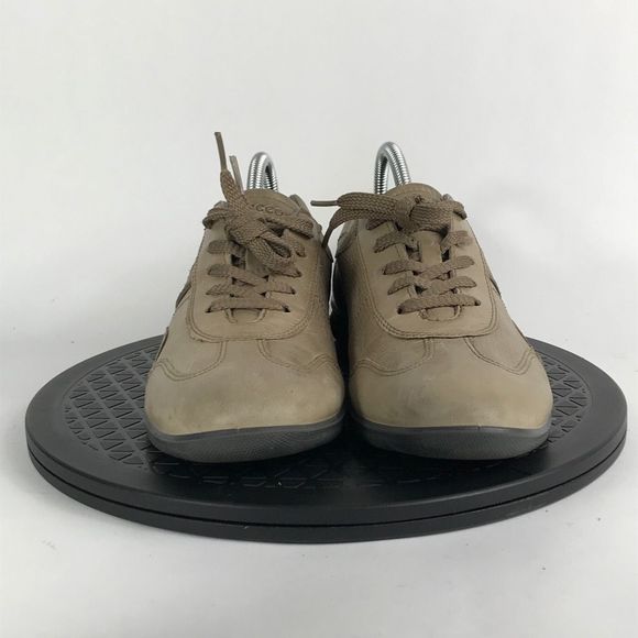 Ecco Brown Leather Athletic Comfort Shoes EU 40 Women’s Size 7 - Picture 2 of 12